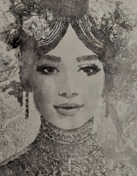 Gelassenes Porträt einer Frau von Loutje fotografie & styling