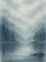 Le lac silencieux