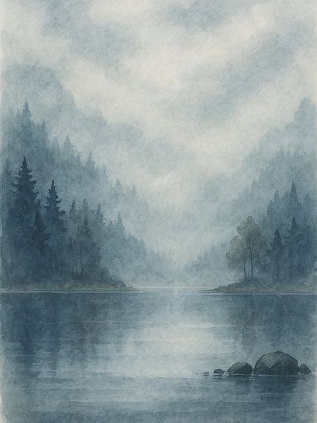 Der stille See von Prints to Love