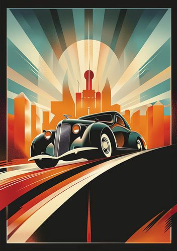 Art Deco car