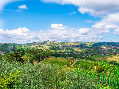 Paysage toscan en Italie