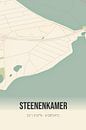 Vintage landkaart van Steenenkamer (Gelderland) van Stad & Wand thumbnail