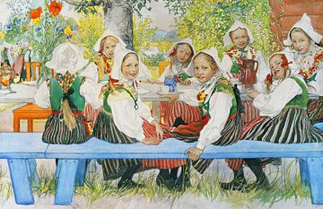 Carl Larsson,Kersti's verjaardag