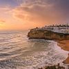 Coucher de soleil à Carvoeiro, au Portugal sur Henk Meijer Photography