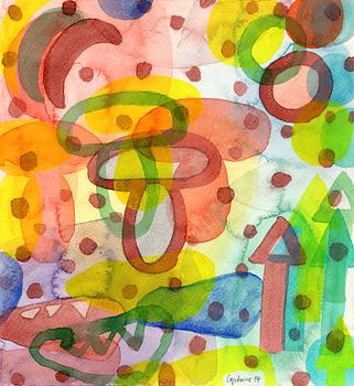 Blurry Mushroom and other Things 