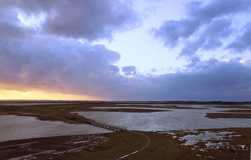 zonsondergang bij Moriaanshoofd. von Arjo Nieuwkoop