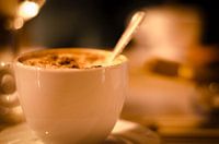 Cappuccino en sigaar