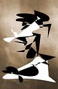 Balans | abstract grafisch van Henriëtte Mosselman thumbnail