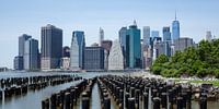 Skyline New York City von Bart van Dinten Miniaturansicht