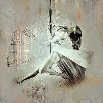 Poledancer van Gisela - Art for you