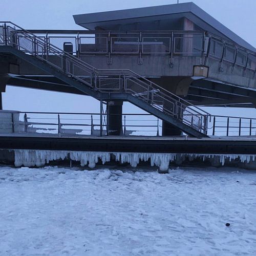 Haffkrug Bridge – Ice Age, February 2026