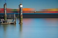 Containership in the canal