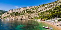 Plage de Cap-d'Ail sur la Côte d'Azur par Werner Dieterich Aperçu