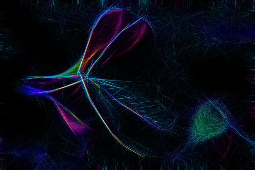 Luminous cloverleaf by Henryk Rybak