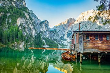 Lago di Braies I van Leo van Valkenburg