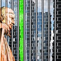Groene Contemplatie: Dialoog Tussen Beeld en Architectuur