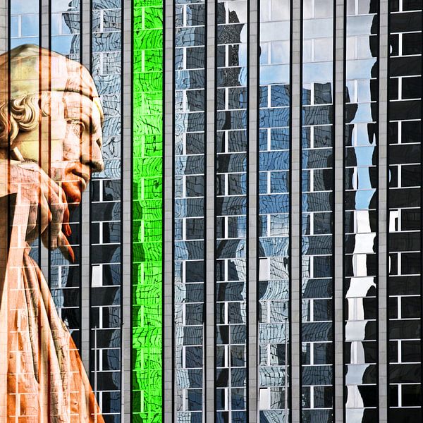 Groene Contemplatie: Dialoog Tussen Beeld en Architectuur van Maikel van der Beek
