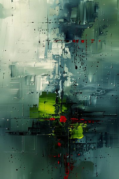 Contemporart - Green Kelly IV von Philippe HUGONNARD