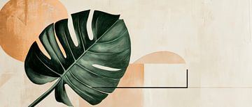 Tropisch blad van Poster Art Shop