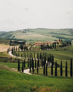 Val D'Orcia en Italie