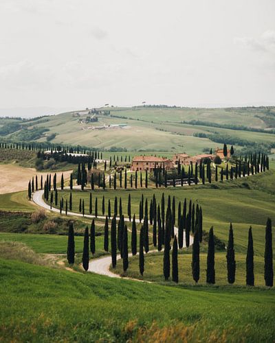 Val D'Orcia in Italien