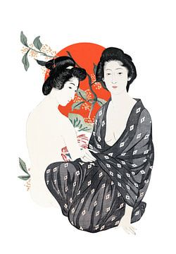 Japanese Bathtimes by Marja van den Hurk