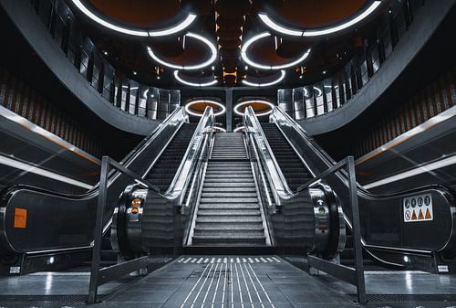 Pannenhuis metrostation en Bruxelles