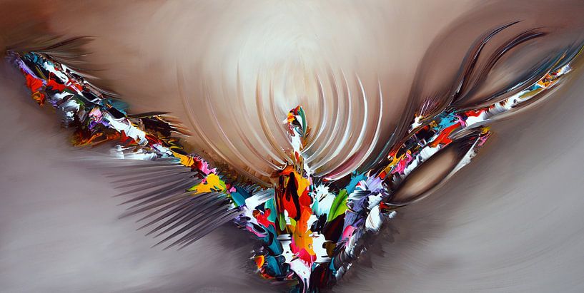 In The Beginning van Gena Theheartofart