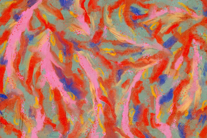 Red Flash Pattern by Treechild