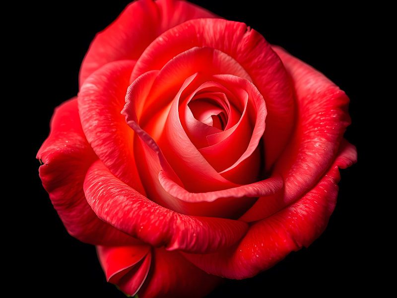 The beauty of a red rose by ButterflyPix