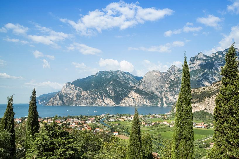 LAKE GARDA Panoramic View by Melanie Viola