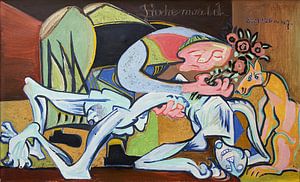 Emil Filla, Buchenwald, 1947