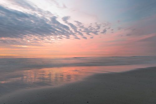 Pastelkleuren op t strand