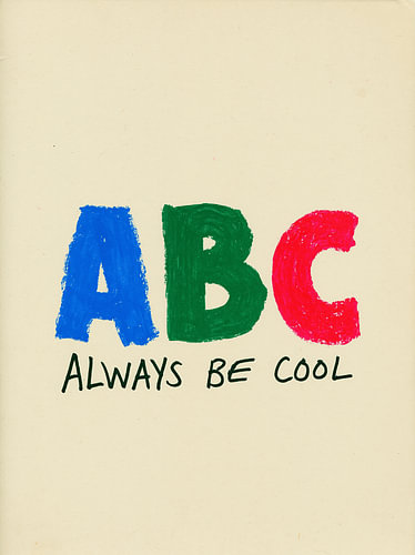ABC – Coole statementposter
