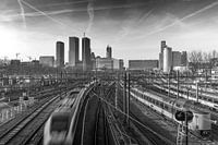 Tracks to The Hague Central Station