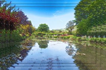 The water lily pond #1 by Leopold Brix