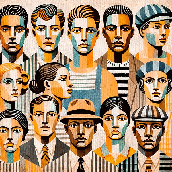 1950s People 01 by Fernando Vieira