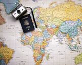 Touristische Weltreise von World Maps Miniaturansicht
