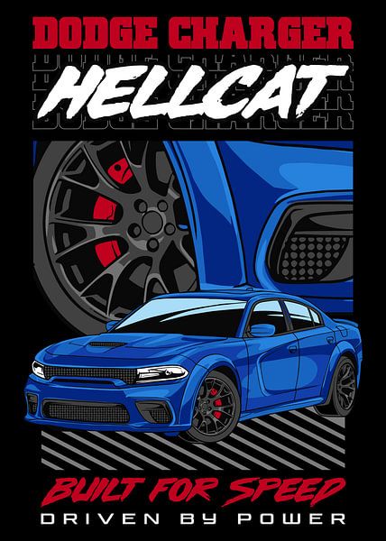 Dodge Charger SRT Hellcat Auto von Adam Khabibi