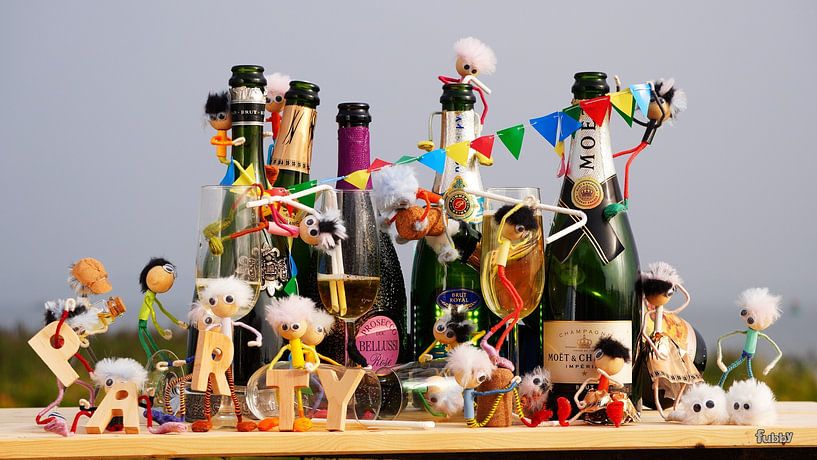 Feiern fubby's die Liebe eine Partei, herzlichen Glückwunsch, Prost ! von Sailographic Paula