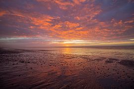 Sunset on the beach