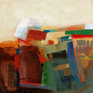 Mind the Gap - Abstract Collage by Western Exposure