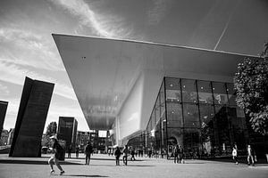 Stedelijk museum Amsterdam zwart-wit sur PIX URBAN PHOTOGRAPHY