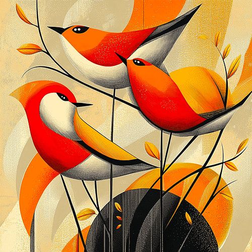 L'orange dans le vol de l'aile