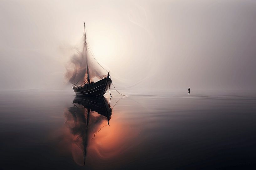 Leaving the ship by Karina Brouwer