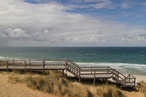 The Wooden Path to the Sea – A Signpost of Longing – Photography