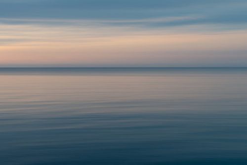 Abstracte zonsondergang zee - Bali