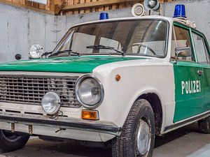 Polizeiauto aus der ehemaligen DDR