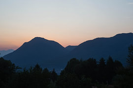 Zonsondergang van Hans van Dijk