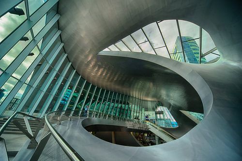 Een doorkijk in het station Arnhem Centraal